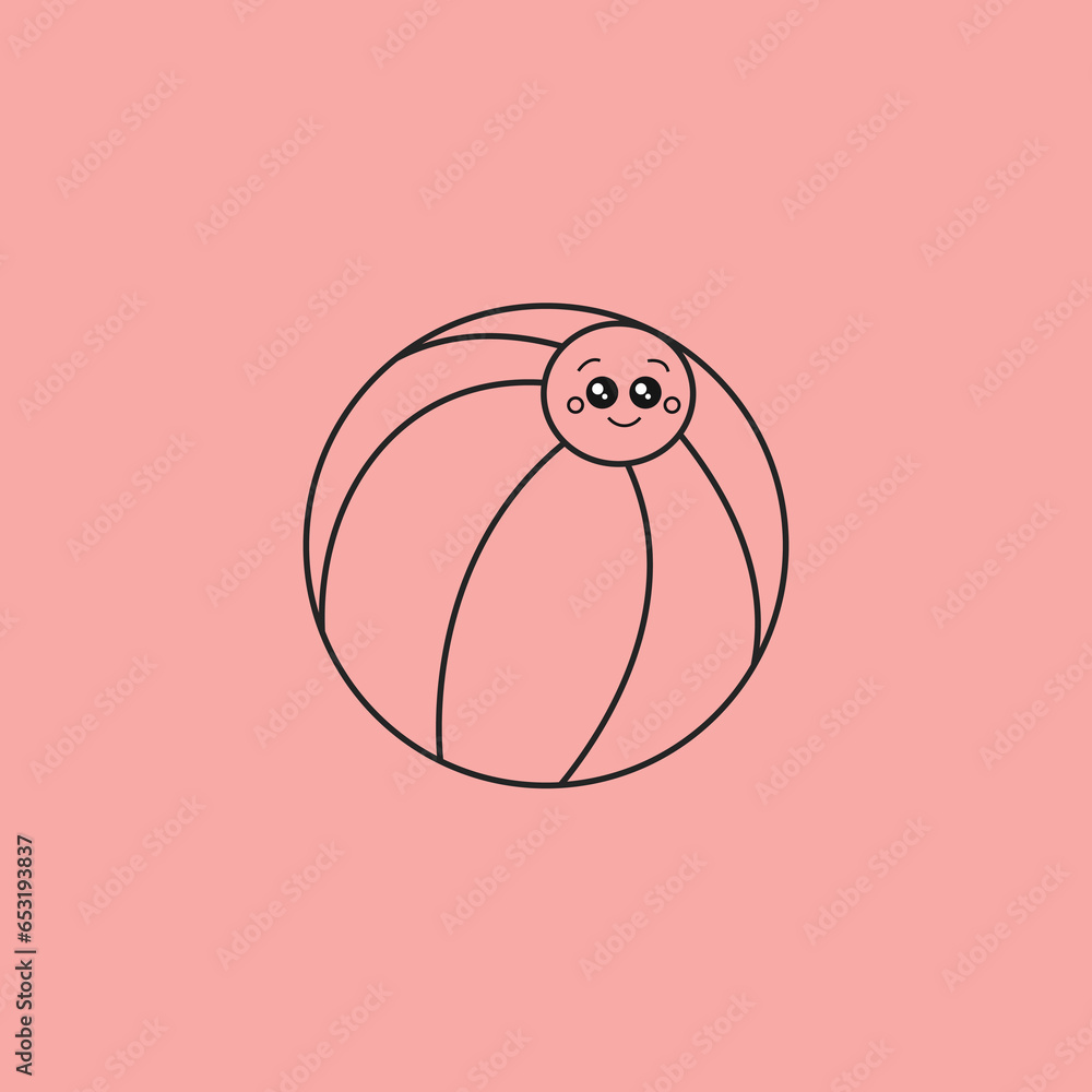 illustration of the off ball icon illustration of the off ball icon
