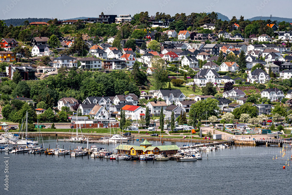 View of Sandefjord, Norway.