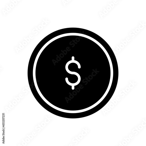 search dollar loupe , Button, Icon Money USA