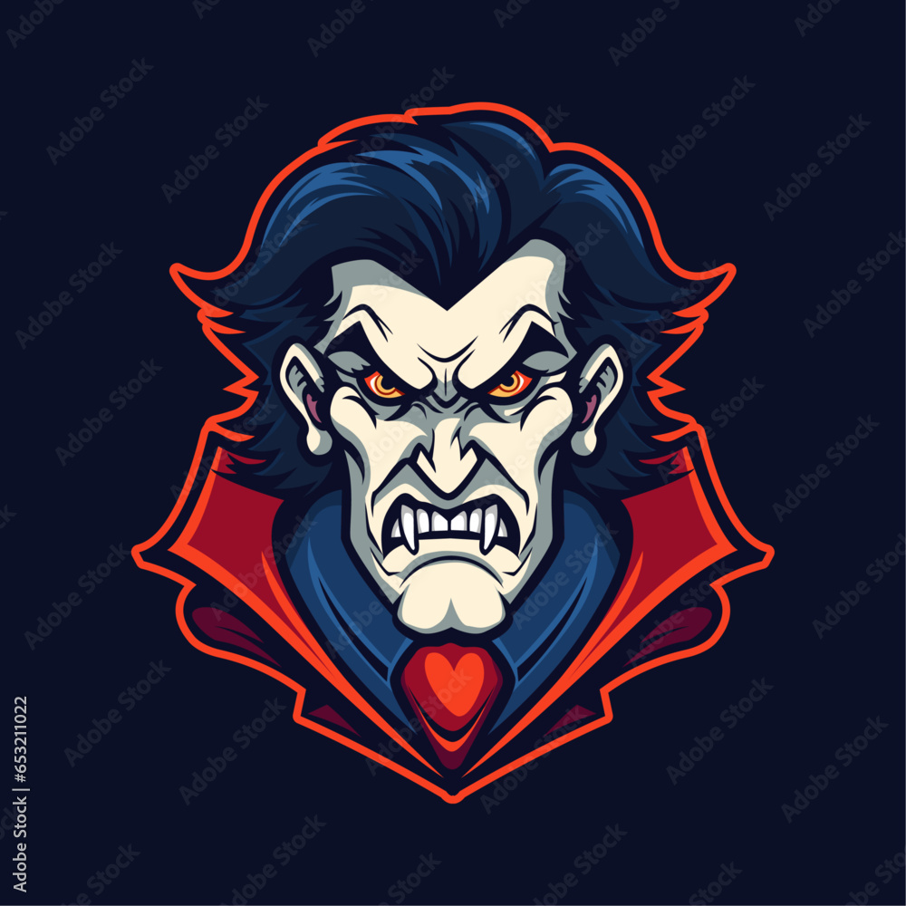 Dracula mascot vector illustration Dracula mascot vector illustration