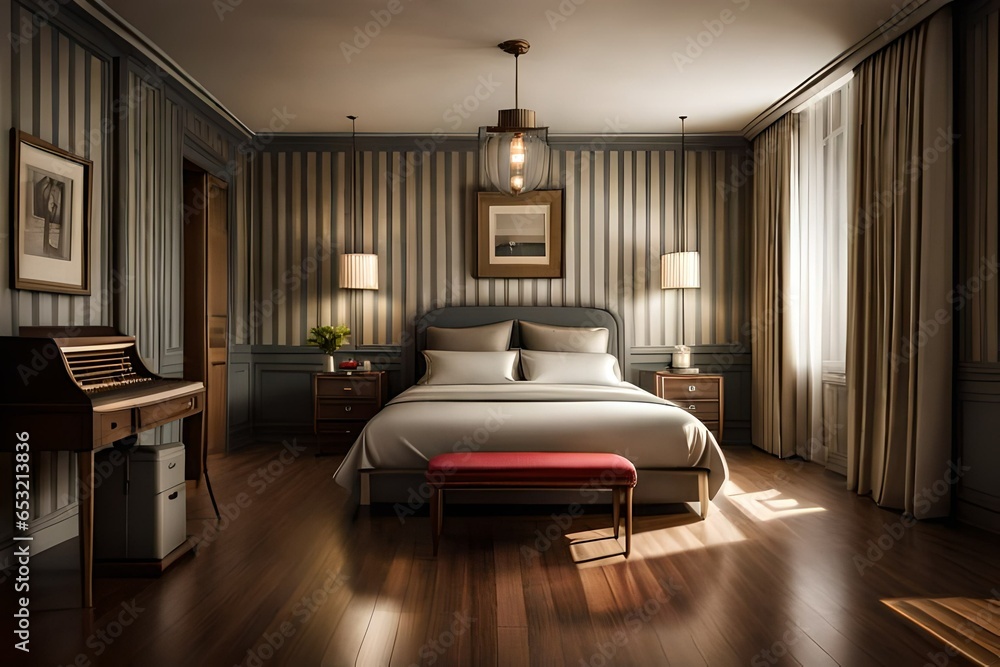 Obraz premium luxury apartment suite lounge