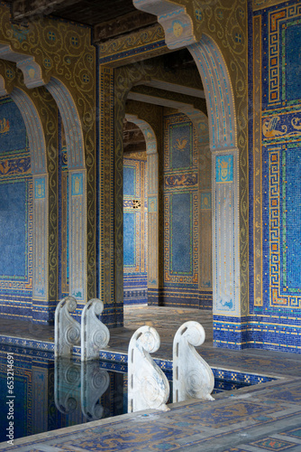 Indoor Venetian pool, Hearst Castle, San Simeon, California, United States of America