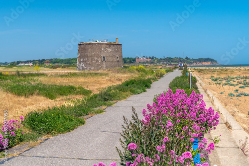 Martello Tower, Tower T, Felixstowe, Suffolk, England, United Kingdom