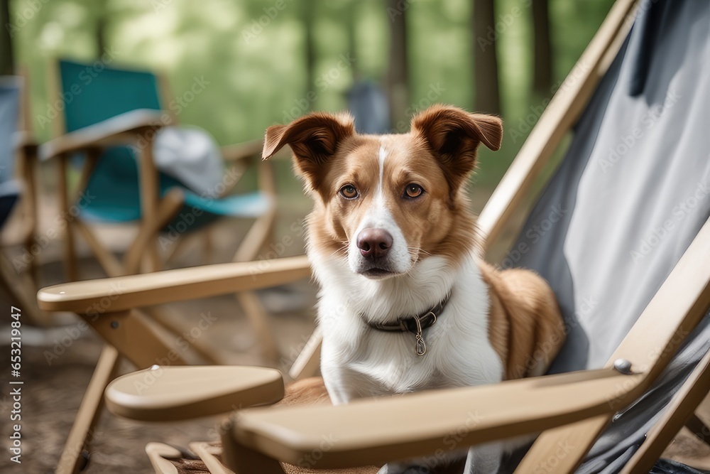 jack russell terrier sitting on a bench