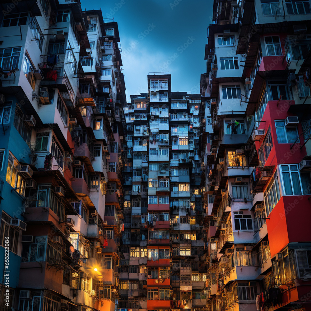 Building in Hong Kong.