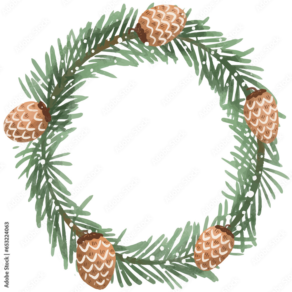 Christmas Mistletoe drawing artwork Christmas Mistletoe drawing artwork