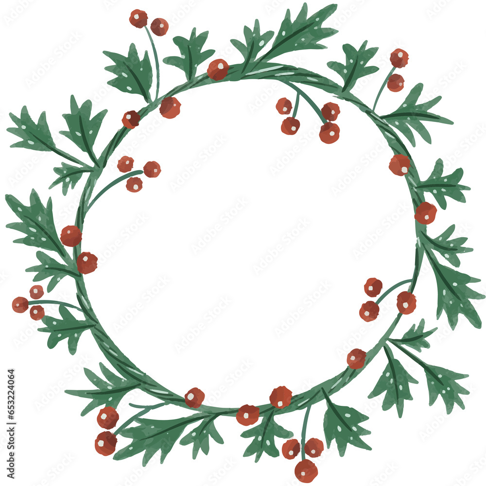 Christmas Mistletoe drawing artwork Christmas Mistletoe drawing artwork