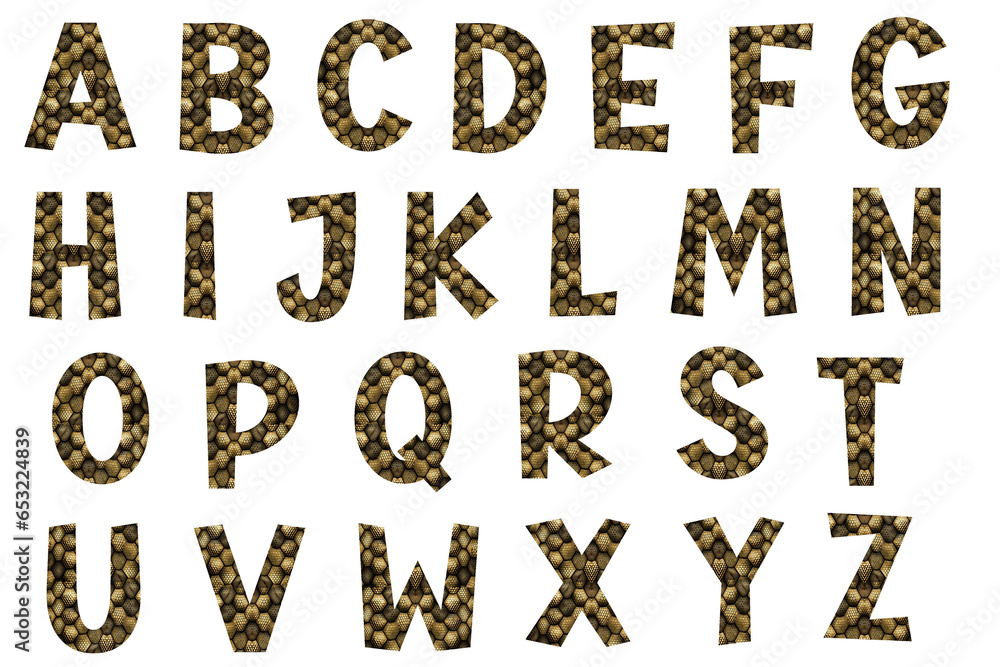 Brown snakeskin ABC Letter: Cartoon English Alphabet, Uppercase Letters with Brown snakeskin Pattern Font, Typography Poster and Card Design, Playful Vector Illustration Brown snakeskin ABC Letter: Cartoon English Alphabet, Uppercase Letters with Brown snakeskin Pattern Font, Typography Poster and Card Design, Playful Vector Illustration