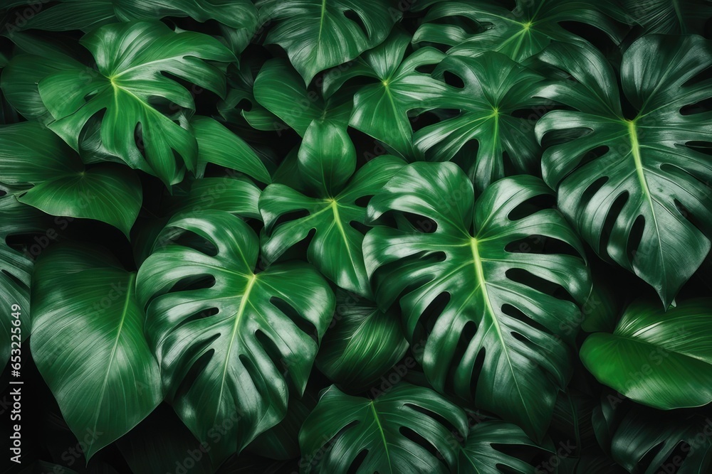 green leaves background green leaves background