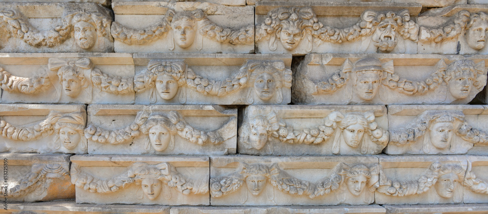 Ancient Greek Wall Reliefs