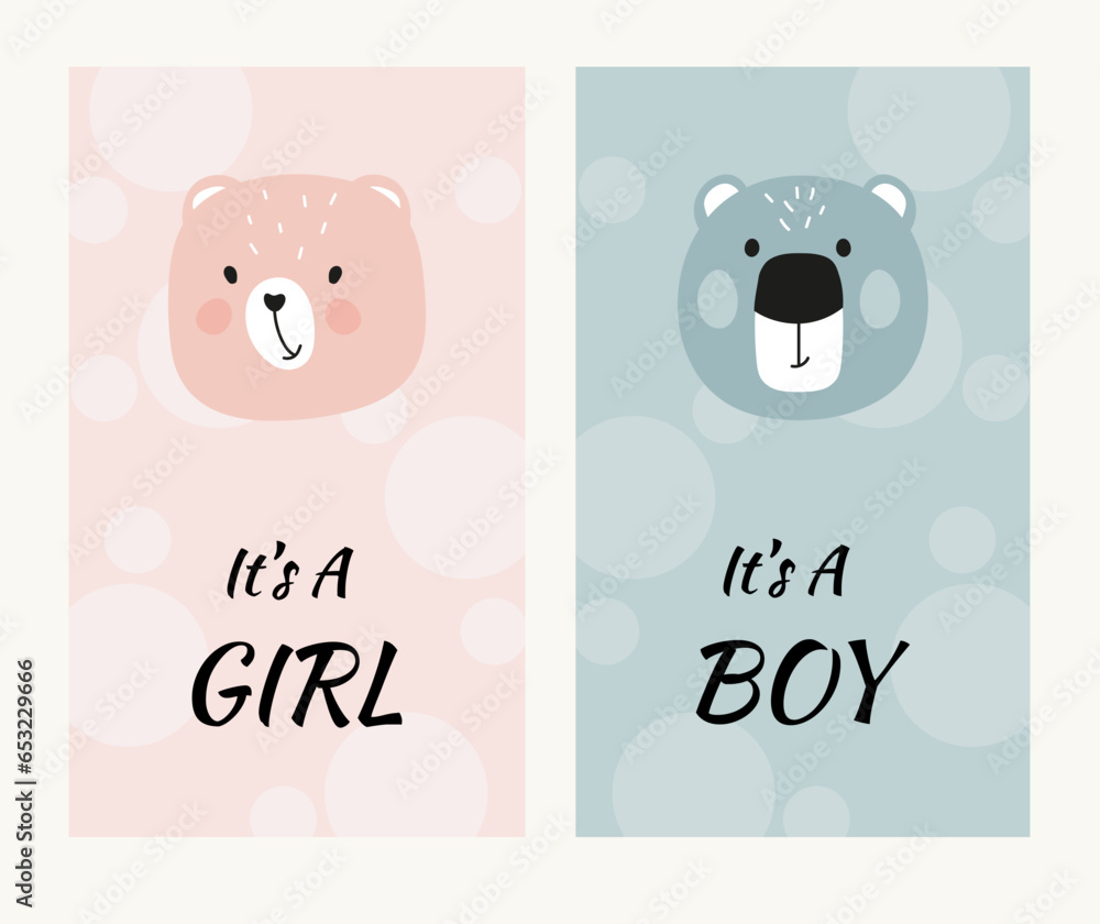 Hand drawn baby shower card collection
Hand drawn baby shower card collection