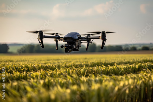 Crop plans taken by drones, precision and efficiency of modern agricultural practices