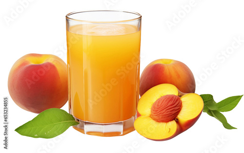 Succulent Peach Slice with Nectar