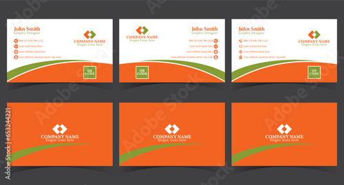 Corporate business card design. Business name card design. Name card design template. Business card template. Corporate name card template