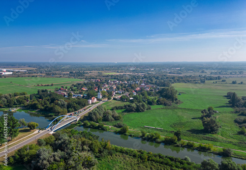 Luftaufnahme von Dyrotz Wustermark