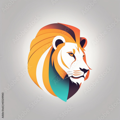 Lion logo photo