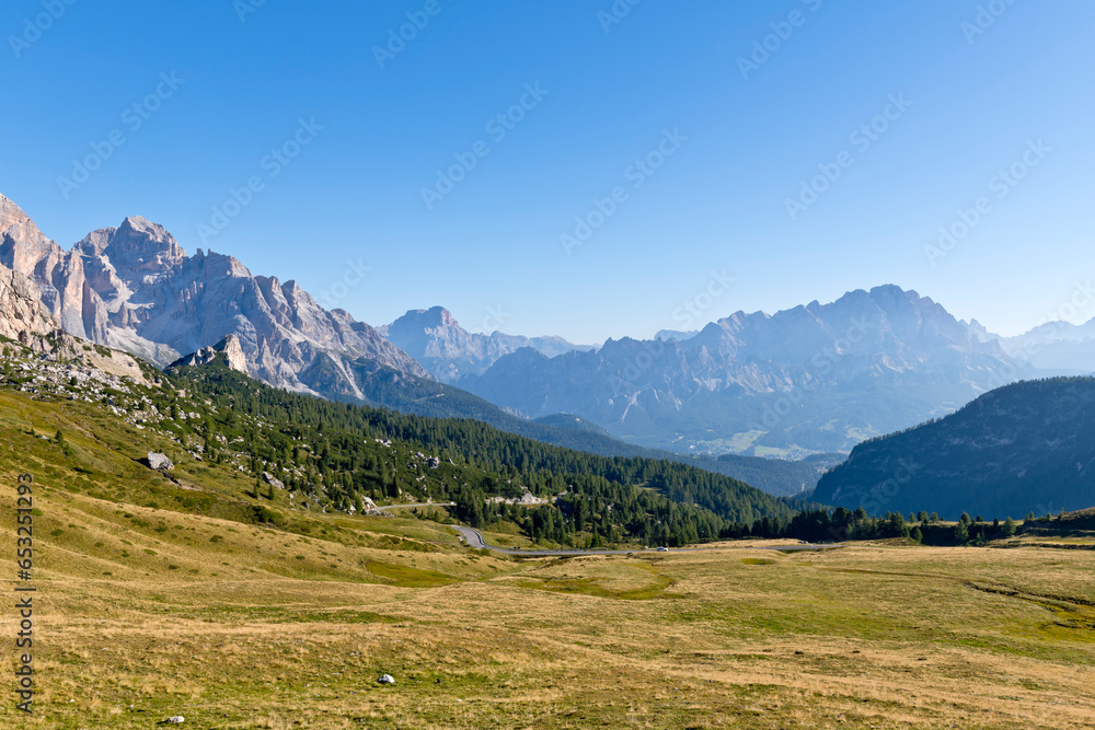 Spectacular mountain landscape, the dolomites, Italy