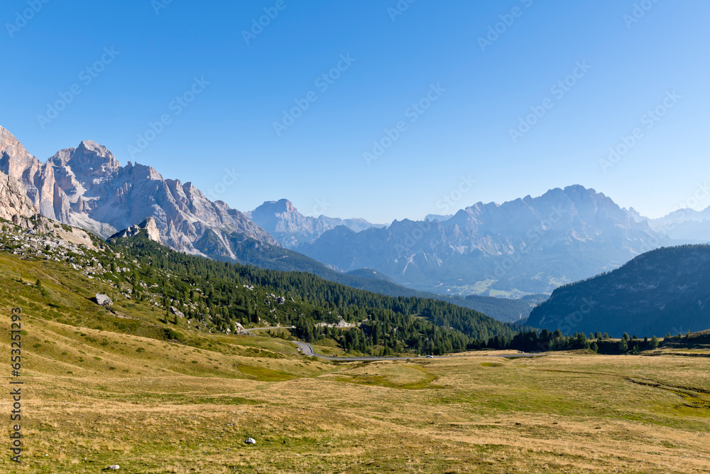 Spectacular mountain landscape, the dolomites, Italy Spectacular mountain landscape, the dolomites, Italy