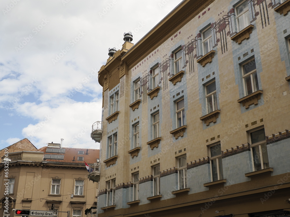 modern Zagreb Croatia architecture city town