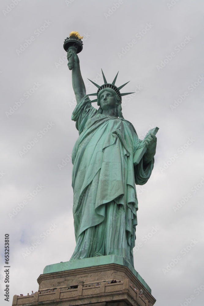 Fototapeta premium Beautiful view of American symbol Statue of Liberty - New York, USA