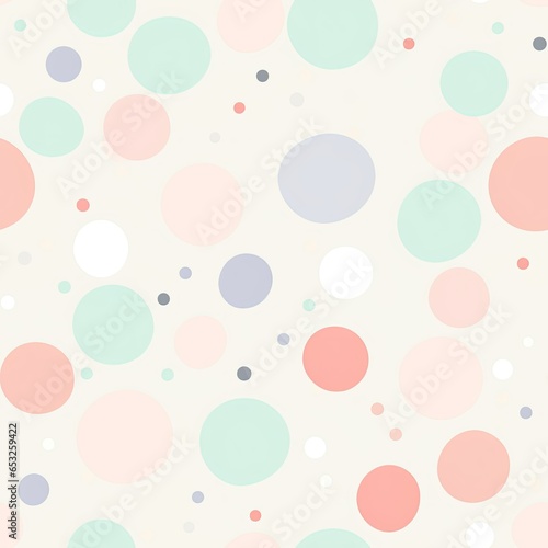 Pastel dots pattern graphic for your wallpaper decor