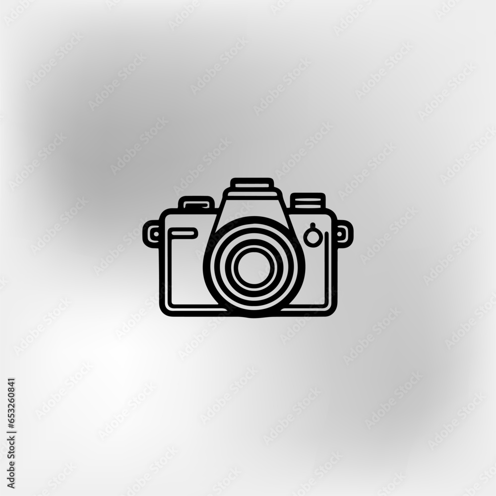 photo camera vector illustration vector isolated on white background