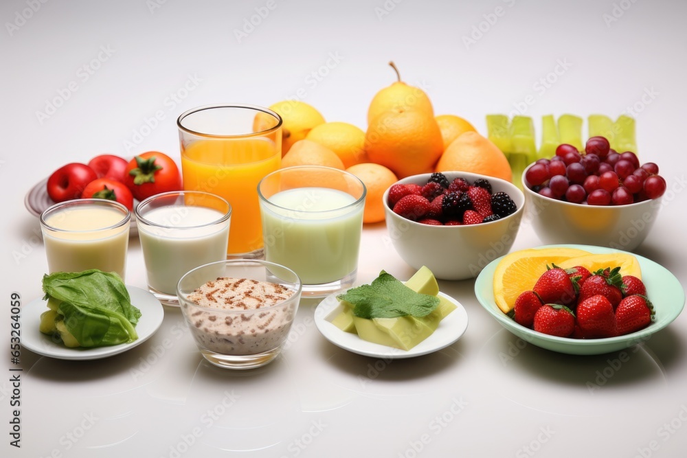 arranged food showing calorie requirement for kids arranged food showing calorie requirement for kids