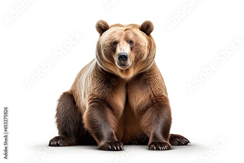 Bear isolated on white background