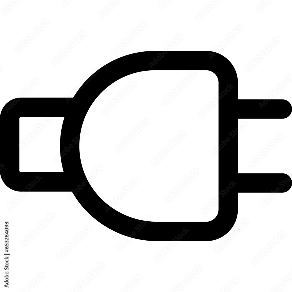 black icon - Power plug icon
A minimalist black and white icon of a power plug, symbolizing electricity, energy, or power connection black icon - Power plug icon
A minimalist black and white icon of a power plug, symbolizing electricity, energy, or power connection