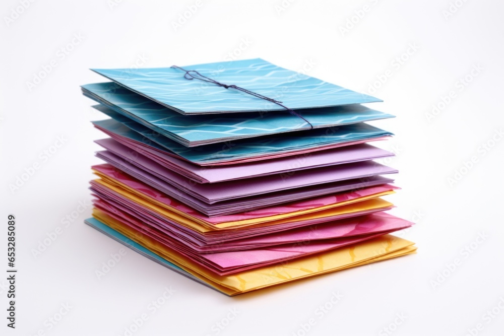 a stack of party invitations on a white background a stack of party invitations on a white background