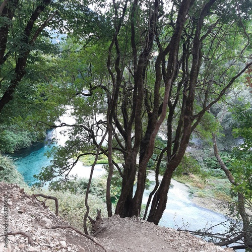 Syri i Kaltër, Albania, occhio blu photo