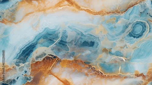 abstract marble texture agate light blue  ai