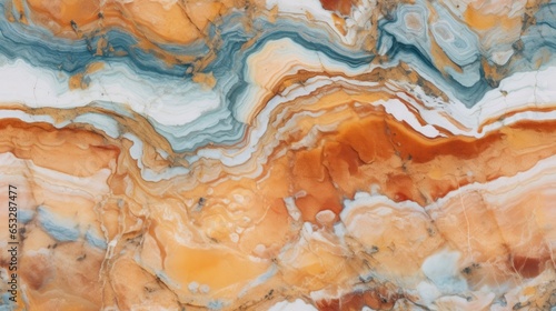 abstract marble texture agate gold orange, ai