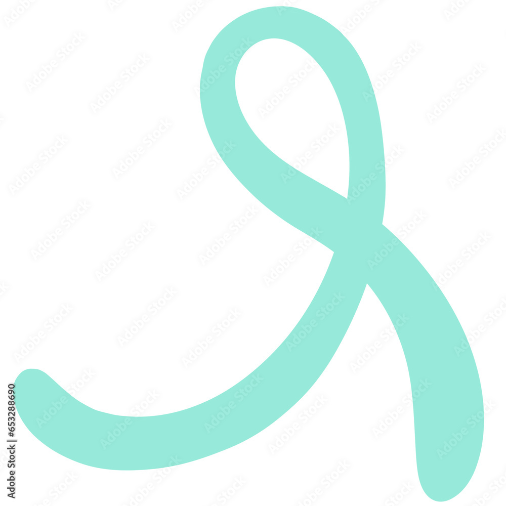 Abstract squiggly element. Abstract squiggly element.