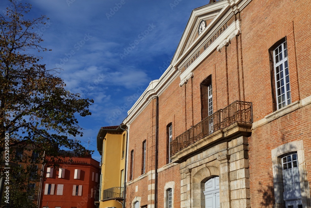 Naklejka premium Place de la Republique, Perpignan