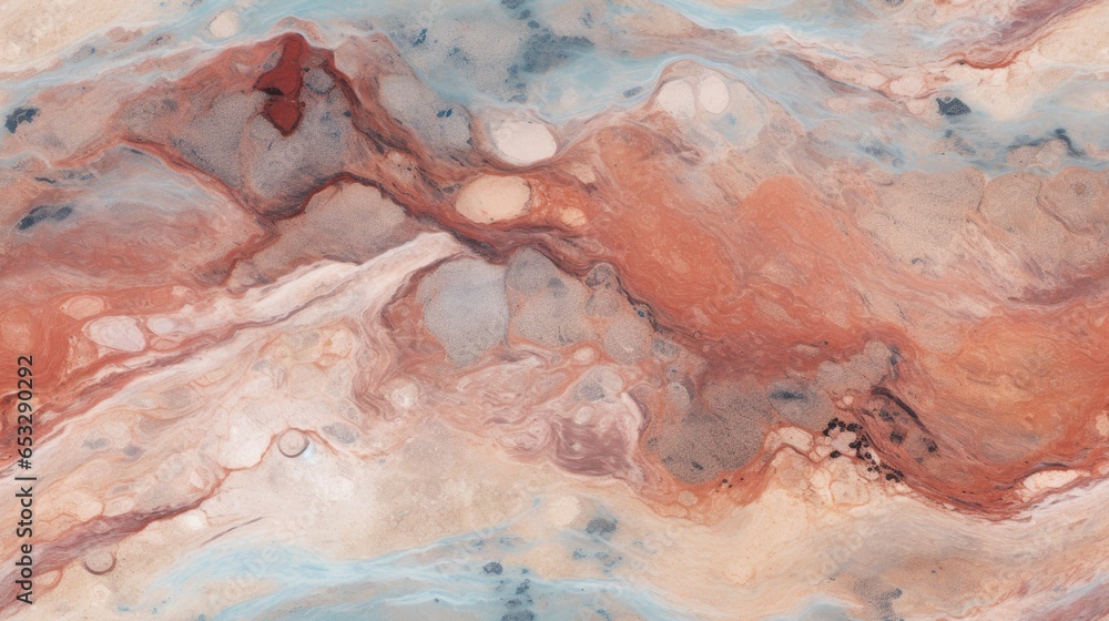 Fototapeta premium abstract marble texture agate red, ai
