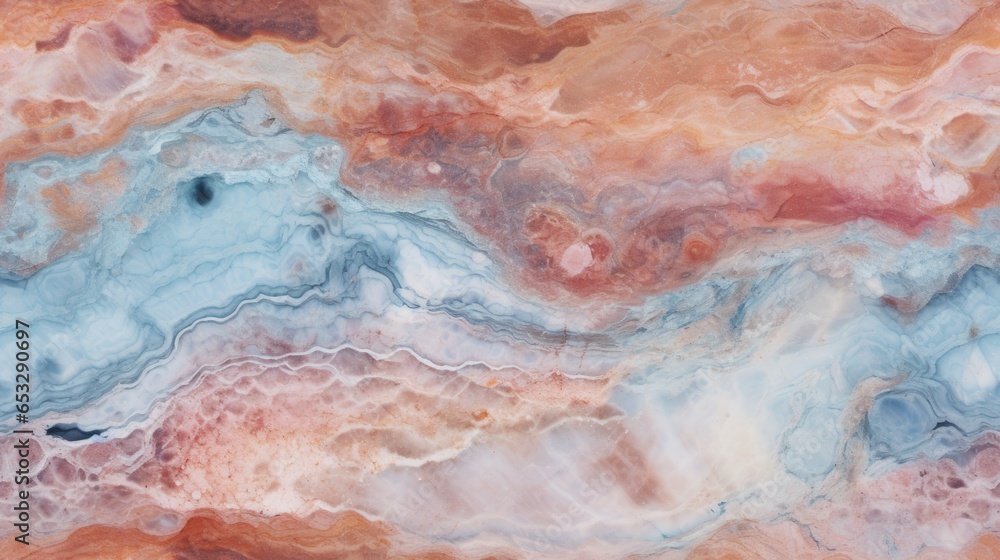 abstract marble texture agate red, ai