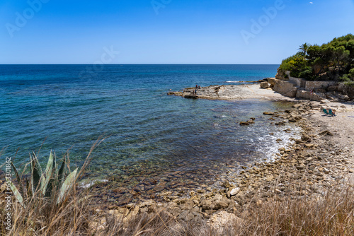 at the beach called playa la galera near calpe, spain © Hans Hansen