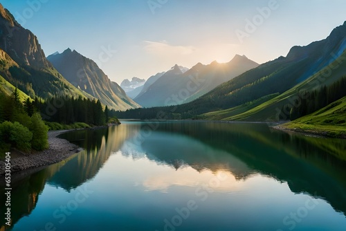 lake in the mountains © Rai