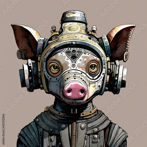 Portrait of a Anthropomorph...