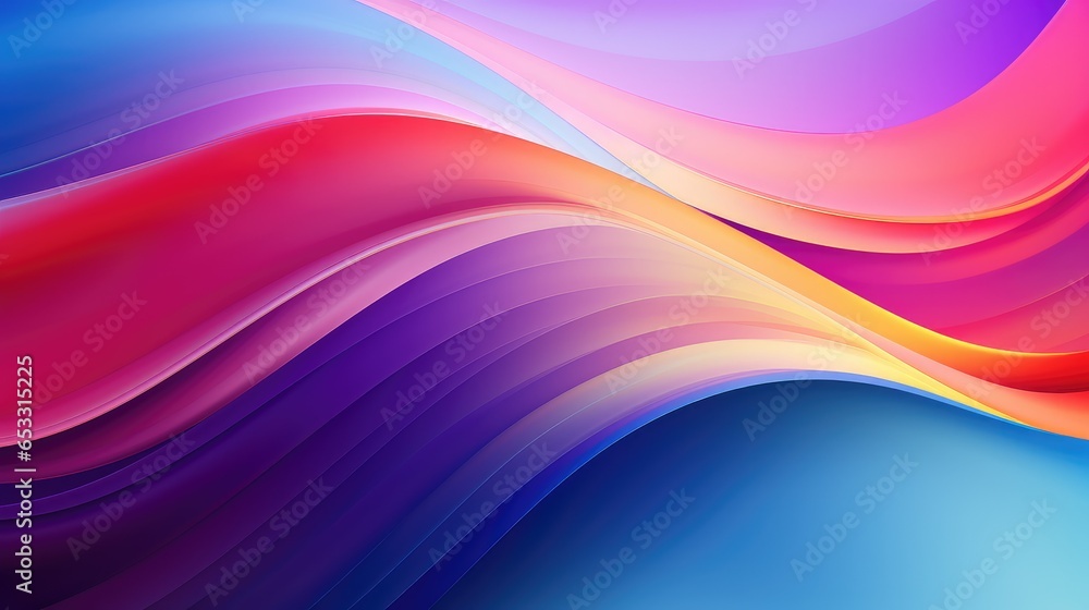 Fototapeta premium background gradient iridescent shape illustration liquid fluid, futuristic holoelement, modern bright background gradient iridescent shape