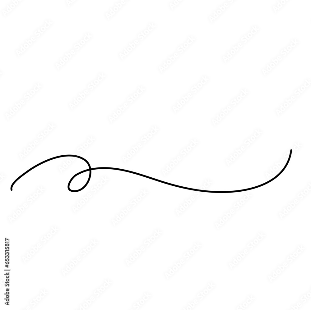 A Strand of Hair Vector A Strand of Hair Vector