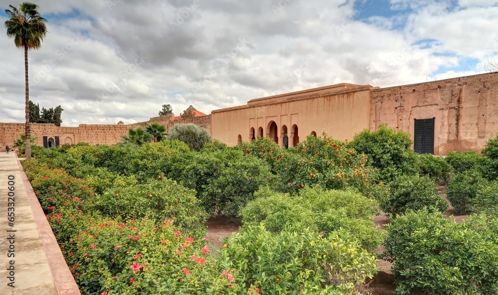 palais El Badi à Marrakech Maroc