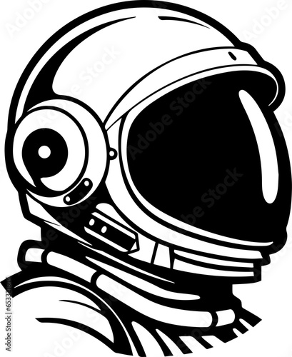 Astronaut icon, Astronaut logo Illustration on a transparent background