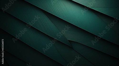 Abstract modern textured dark green carbon fiber photo