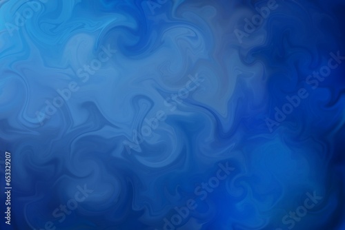 A decorative blending of shades of blue evoking swirling water. Background, texture.