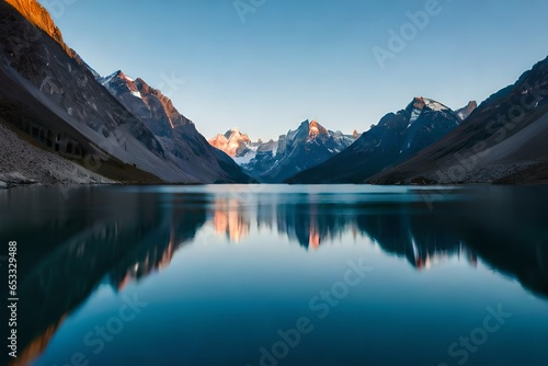 reflection of mount cook