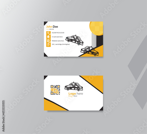 Business card design template 