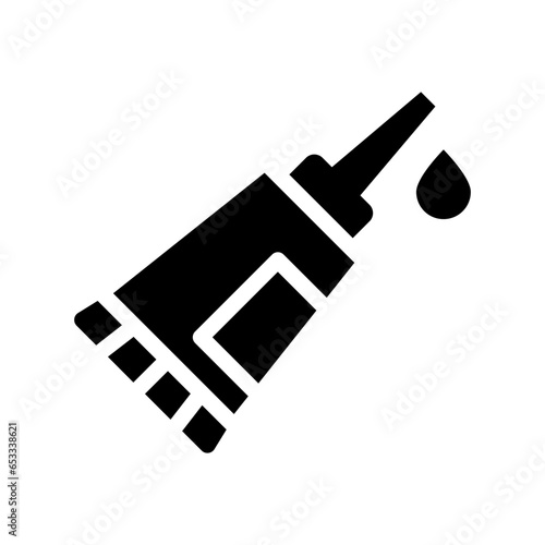 silicone glyph icon illustration vector graphic. Simple element illustration vector graphic, suitable for app, websites, and presentations isolated on white background