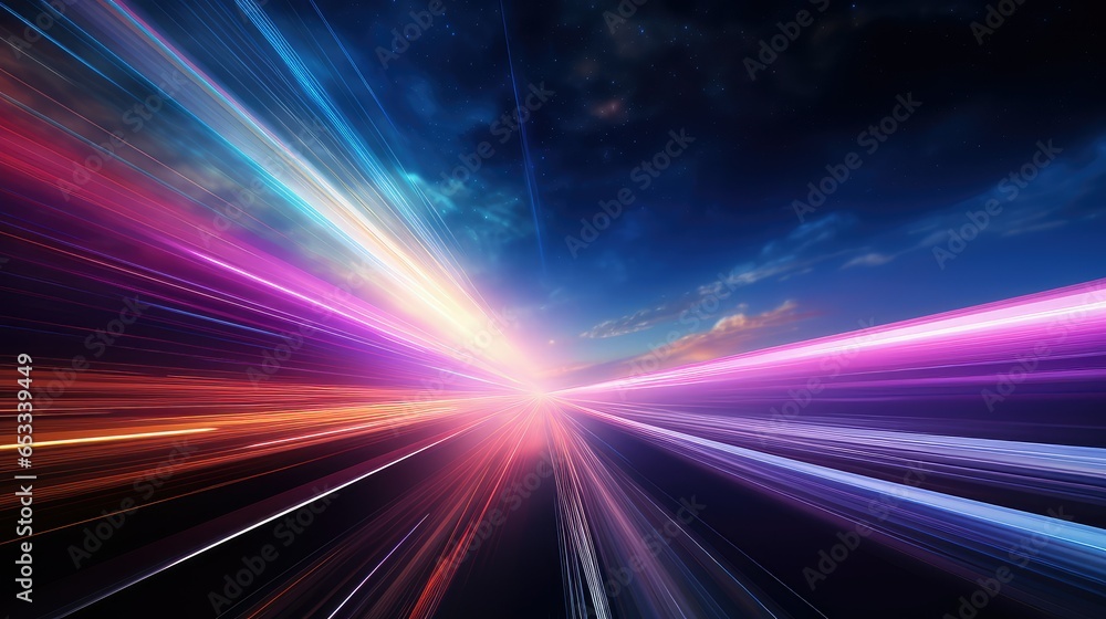 motion light speed lines illustration bright line, effect blur, energy dynamic motion light speed lines